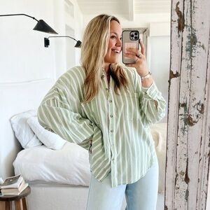 NWT CJLA Cali Button Down